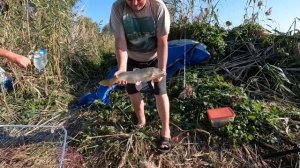 Рыбалка на сазана в Маково  Астраханской области в [4K]