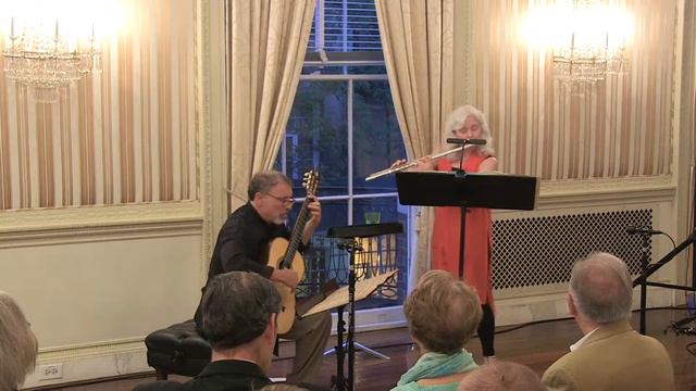 Wendy Mehne and Pablo Cohen perform movement 1 of Radamés Gnattali's Sonatina смотреть онлайн