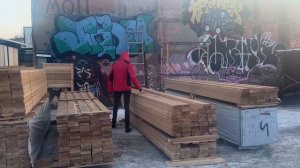 Палубная террасная доска без сучков из лиственницы