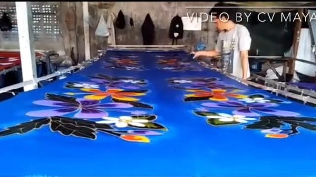 How to make Bali Handpainted Sarong смотреть онлайн