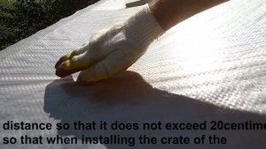 Вальмовая крыша.Монтаж гидроизоляции-Hip roof - installation of waterproofing