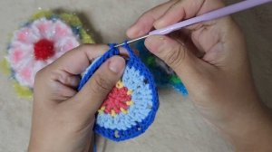 ЧИСТИЛКА КРЮЧКОМ ? ЦВЕТОК КОСМОС 2? МАСТЕР КЛАСС