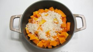Каша с тыквой и рисом