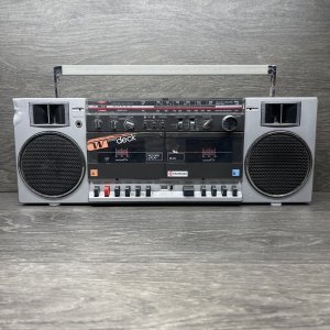 Samsung W-30S Ghettoblaster Boombox Винтажный AM-FM-магнитофон 80-х годов-КОРЕЯ