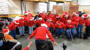 The ALC Silent Singers at the YEI Christmas Party. 12/21