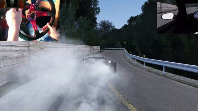 1100 HP Mercedes | Uphill Drifting | Wheel&Pedal Cam! смотреть онлайн