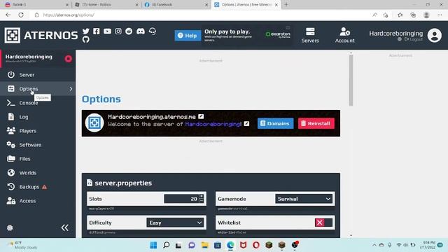 How to fix failed to verify username on minecraft aternos servers