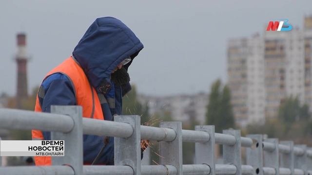 В Волгограде завершается реконструкция первой половины путепровода № 8