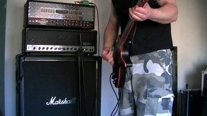 Mesa Boogie Triple Rectifier + Ibanez Ts9 on/off High Gain Playthrough