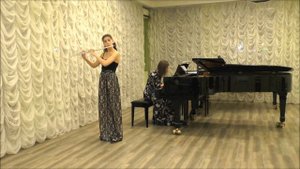 Franz Doppler - Airs valaques, op.10/ Anna Glushkova (flute), Milena Zalevskaya (piano).