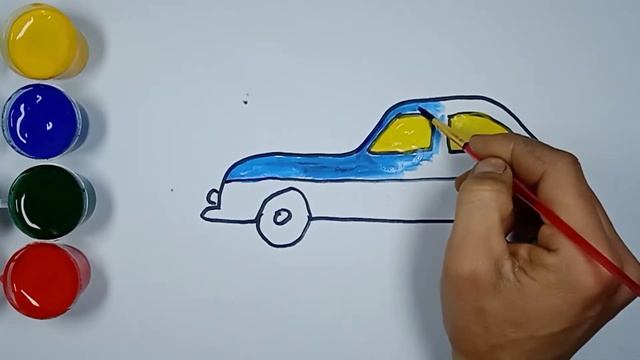 Bolalar uchun Mashina rasm chizish /Drawing Car for children / Рисование Машины для Детей