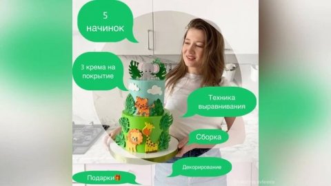 Как сделать ровный и двухъярусный торт