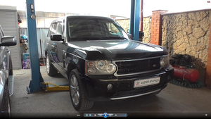 Замена масла в ГУР на Range Rover 4,2 Ленд Ровер 2006