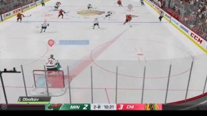 NHL 20 карьера вратаря 2-я часть. игра с чикаго + супер сейв прижком