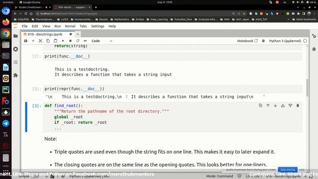 010 - DOCSTRING IN PYTHON
