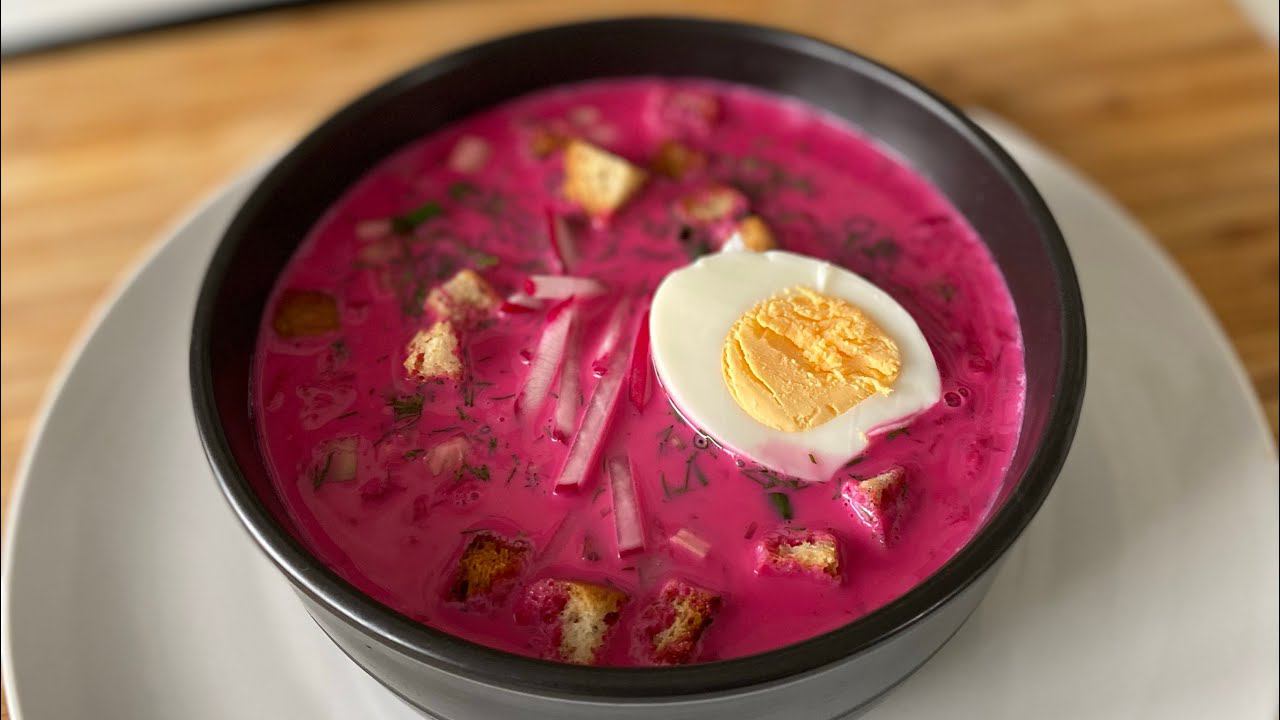 Холодник (Свеколник). В жаркую погоду самое то. смотреть онлайн