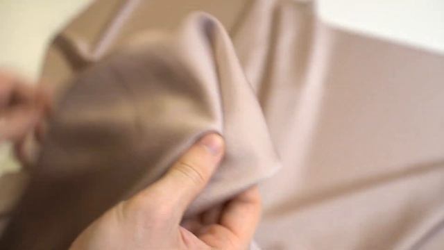 Ткань плательная креп (бежевый) 80% ацетат, 20% вискоза смотреть онлайн