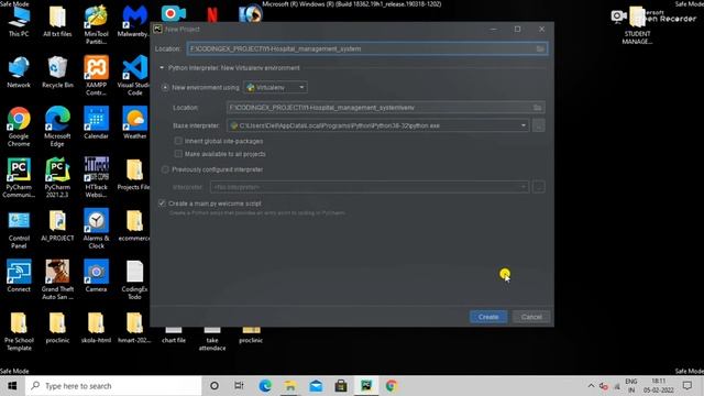 How To Setup Python Django Project In PyCharm | Python Django Projects | Django Tutorial in Hindi
