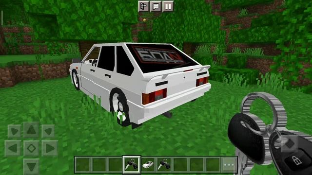 Обзор мода на маинкрафт ваз 2114 нескачивайте!!! смотреть онлайн