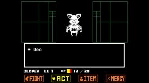 Undertale yellow bosses - Decibat miniboss