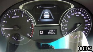 2014 Nissan Teana 2.5XV Acceleration