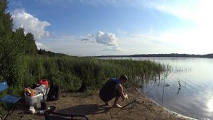 рыбалка на бабинском озере.