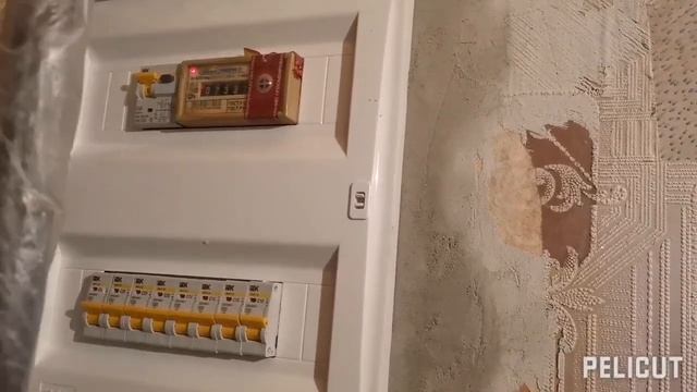 Сделали чистовую электропроводку во вторичном жилье 43 кв/м.
