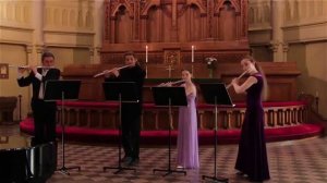 Mozart. Flute sonata (4 flutes) C-dur