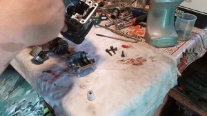 Ремонт мотопилы Stihl 180 , очень старой и очень заслуженной.