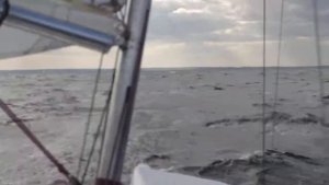 Спутник-15 на волнении часть 3