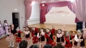 Башкирский танец. танцевальный коллектив Акбузат детского сада Акбузат