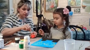 ИЗО для детей. Рисование. Салют. Как нарисовать салют.