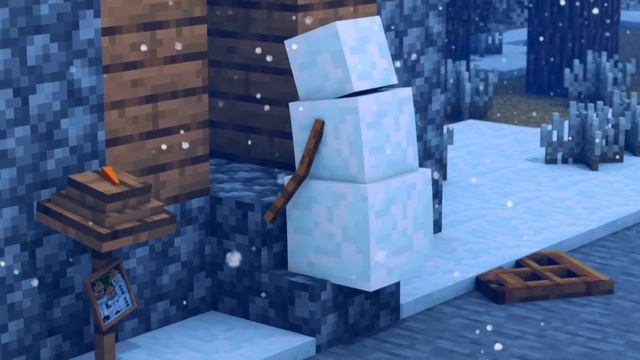 Snowman & Villager Life 4 : New Family - Alien Being Minecraft Animation смотреть онлайн