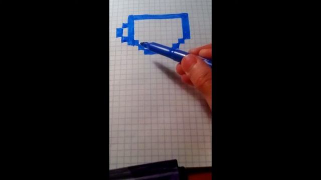 Как нарисовать кружку по клеткам смотреть онлайн