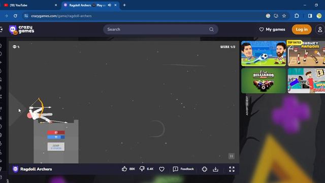 Ragdoll Archers смотреть онлайн