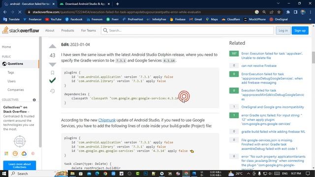 How to Fix org gradle.api tasks TaskExecutionException in Android Studio fix Executionfailed fortas