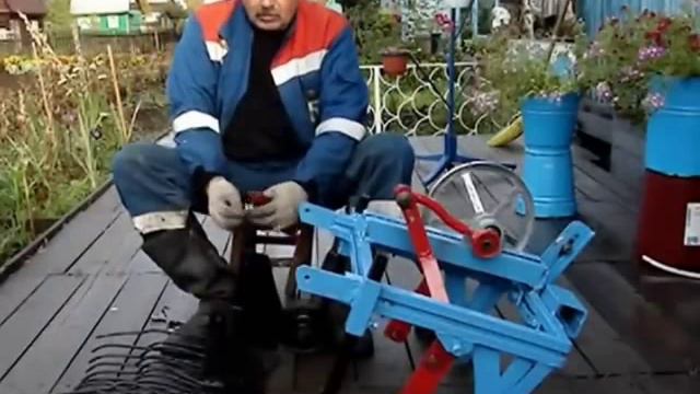 05 - Картофелекопалка своими руками. Handmade Automatic Potato Digger