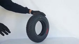 Мотошина 3.50-8 с камерой всесезонная для скутера