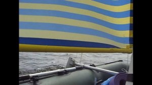 Парус на надувной ПВХ лодке своими руками. Часть 4.