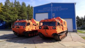 Курганмашзавод показал видео с новыми гусеничными вездеходами ТМ-140 для Арктики