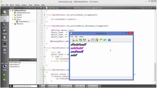 Qt Tutorials For Beginners 30 - QColorDialog