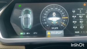 Обзор от владельца tesla model s пробег зимой проверка на ошибки. остаточная емкость  батареи#тесла