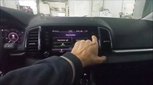 Навигация для Skoda Karoq с Яндекс Навигатором. NaviPilot Carplay Box на Андроид на Шкода Карок
