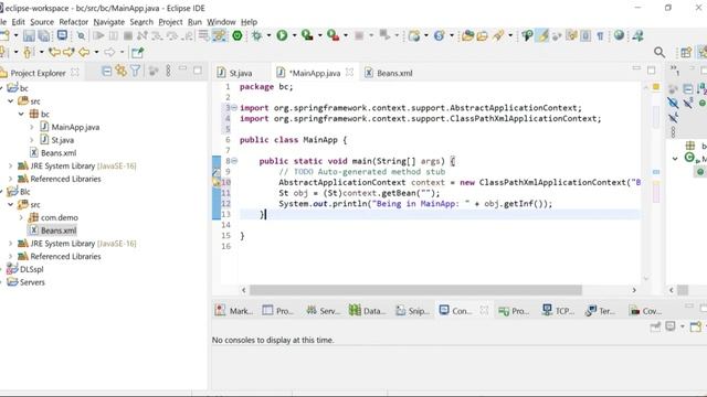 Spring - 3 Bean Life Cycle смотреть онлайн