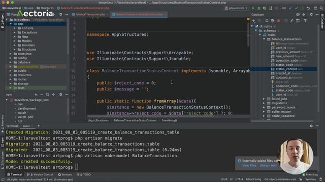 Laravel Model Attributes Cast | Преобразование типов атрибутов в моделях Laravel
