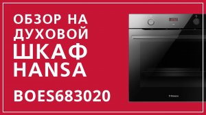 Обзор на духовой шкаф Hansa BOES683020