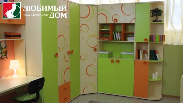 Модульная детская мебель Фруттис смотреть онлайн