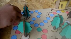 Играем в настольную игру красная шапочка