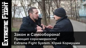 Закон и Самооборона! Принцип Соразмерности! Extreme Fight System. Юрий Кормушин