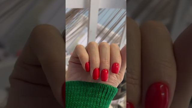 Самый популярный цвет маникюра - красный #маникюр